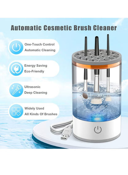 Electric Makeup Brush Cleaner منظف فرش المكياج الكهربائي